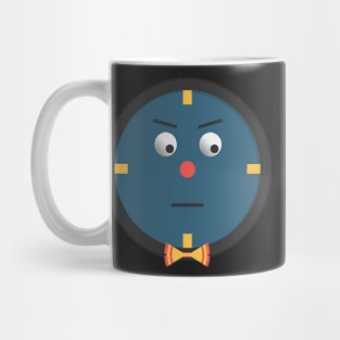 Clock Design dont hug me im scared Mug